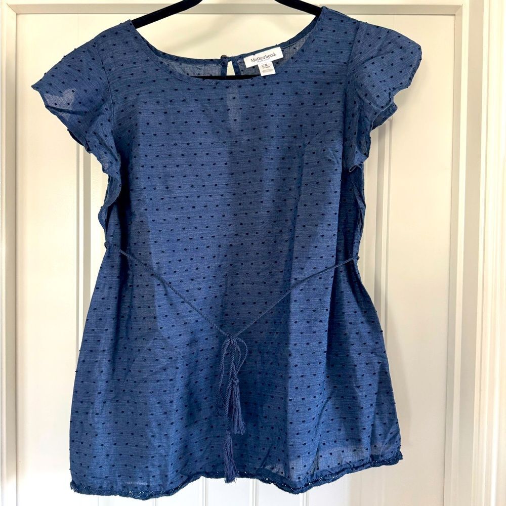 Motherhood Maternity | Blue Women's Casual Blouse | Size: XS | EUC